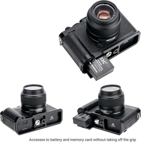 jjc mhg-xe4 قبضة اليد الصلبة قبضة اليدوية الآمنة bracket ل fuji fujifilm x-e4 xe4 الكاميرا ، تصميم منصات مضادة للانزلاق ، لوحة إطلاق سريعة arca سويس in Saudi Arabia