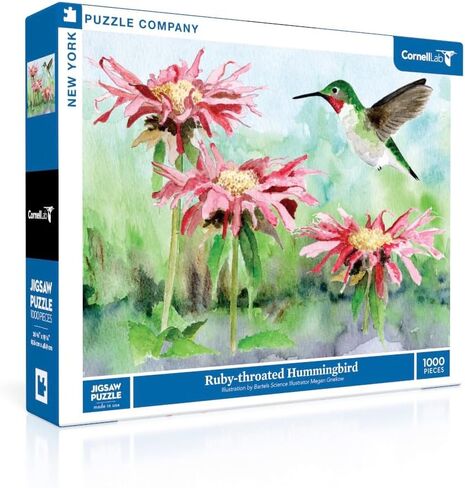 New York Puzzle Company - Cornell Lab Rainbow of Birds - 1000 Piece Jigsaw Puzzle for Adults in Saudi Arabia