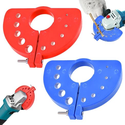 2pcs بتات الحفر البطيلة بت دورات الحفر البطيلة متعددة الحجم بتركات مطحنة لطاحونة زاوية الشفرة العملاقة (اللون: أحمر+أزرق) in Kuwait