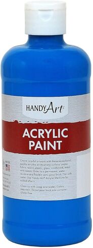 Handy Art Student Acrylic Paint 16 ounce, Fluorescent Red in Saudi Arabia