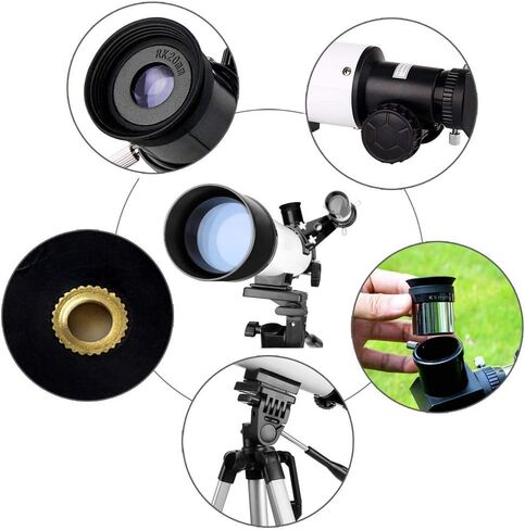 Children Astronomical Telescope, Refraction Telescope with Tripod High-Definition World Dual-Use Monocular Children's Day Gift in Saudi Arabia