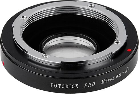 Fotodiox Pro Lens Mount Adapter, for Miranda Lens to Sony Alpha DSLR Cameras in Saudi Arabia