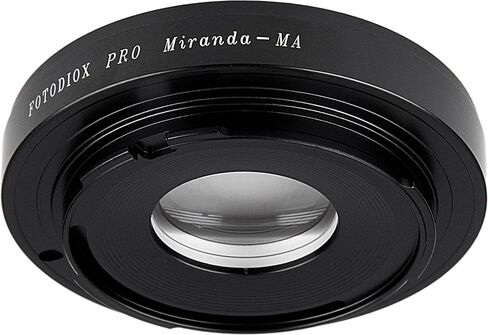 Fotodiox Pro Lens Mount Adapter, for Miranda Lens to Sony Alpha DSLR Cameras in Saudi Arabia
