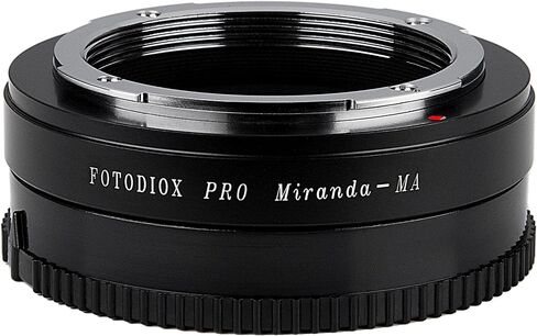 Fotodiox Pro Lens Mount Adapter, for Miranda Lens to Sony Alpha DSLR Cameras in Saudi Arabia