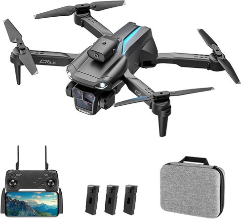 GOOLRC جهاز التحكم عن بعد بدون طيار مع كاميرا 4K 3 أمامية 2 الكاميرا الأمامية 2 تجنب عقبة الكاميرا السفلية 5GWIFI FPV تخزين حقيبة حزمة مسار الإيماءات الرحلة in Saudi Arabia
