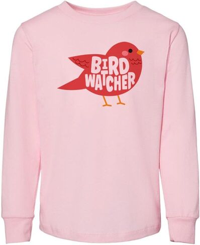 Bird Watcher Toddler Kids Long Sleeve T-Shirt in Kuwait