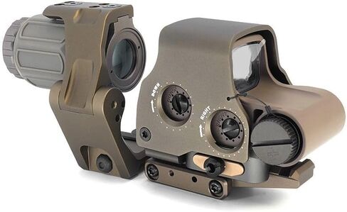 G43 3x Magnifier & Gen2 558 Combo مع FTC Mount & Red Dot Riser-2.26 "ارتفاع خط الوسط ، تمت ترقيته 558: الزجاج عالي الترانز ، وظيفة NV ، واضحة في الضوء القوي ، و detach Quick. in Kuwait