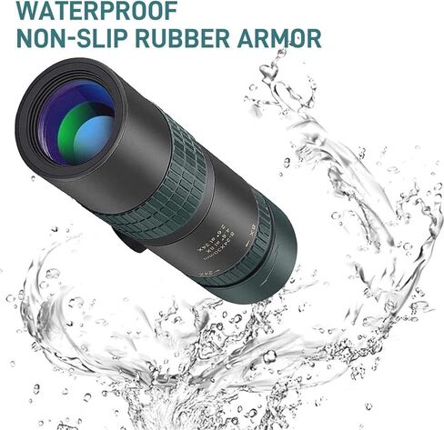 Monocular Telescope with Phone Holder Tripod for Adults, 8-24x30 HD High Power Waterproof Lightweight Monocular Scope with Clear for Bird Watching Hiking Travel Camping in Saudi Arabia