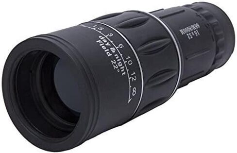 High Power Monoculars 16x52 Compact Monocular Dual Focus Optics Zoom Monocular Telescope, Day Vision for Birds/Wildlife/Camping/Hiking/Tourism/Armoring 66m/8000m in Saudi Arabia