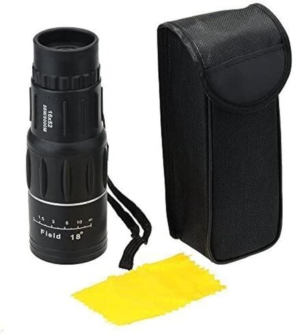 High Power Monoculars 16x52 Compact Monocular Dual Focus Optics Zoom Monocular Telescope, Day Vision for Birds/Wildlife/Camping/Hiking/Tourism/Armoring 66m/8000m in Saudi Arabia