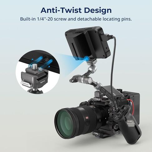 SMALLRIG 7" Rosette Magic Arm and HawkLock H21 Universal Quick Release Mount Plate Kit in Saudi Arabia