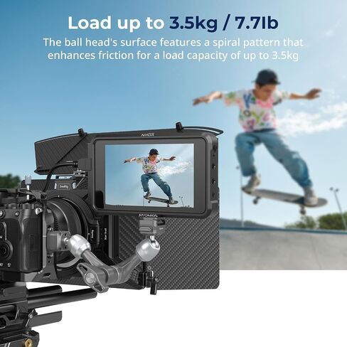 SMALLRIG 7" Rosette Magic Arm and HawkLock H21 Universal Quick Release Mount Plate Kit in Saudi Arabia