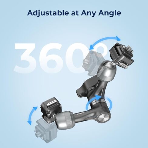 SMALLRIG 7" Rosette Magic Arm and HawkLock H21 Universal Quick Release Mount Plate Kit in Saudi Arabia