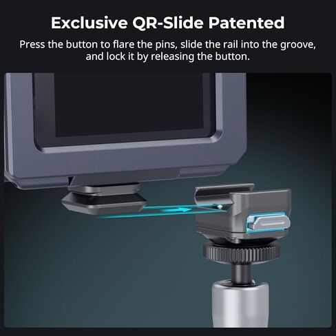 SMALLRIG 7" Rosette Magic Arm and HawkLock H21 Universal Quick Release Mount Plate Kit in Saudi Arabia