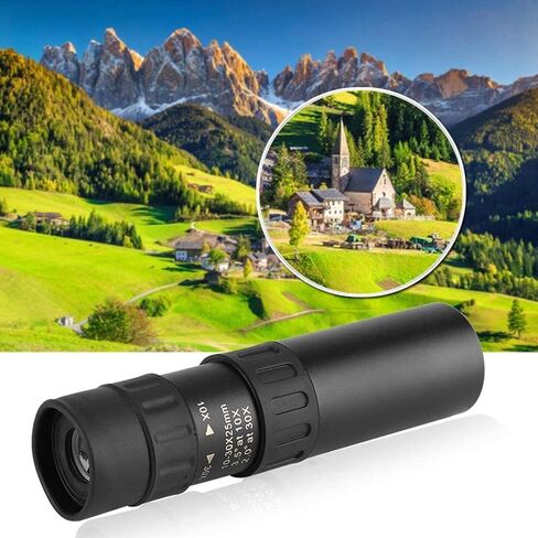 10-30x25 Zoom Pocket Telescope Monocular High Definition Portable Pocket Telescope in Saudi Arabia