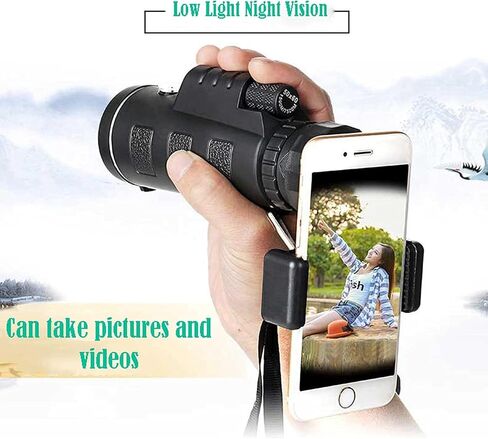 Monocular Telescope for Adults, for Target, High Definition with Tripod and Carrying Bag - for Wildlife Bird Watching in Saudi Arabia
