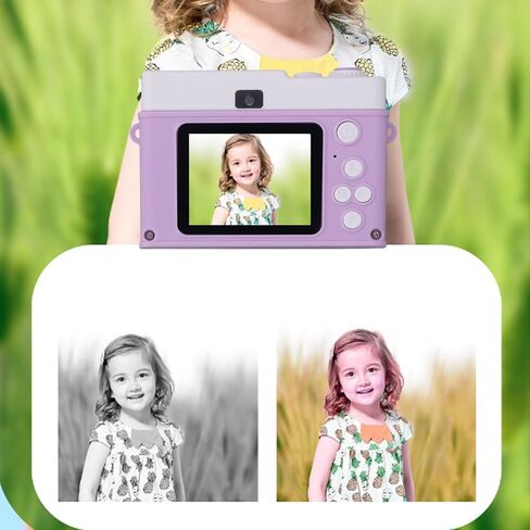 الكاميرا الرقمية ZOPSC ، 1080p 48mp 2.0 بوصة TFT HD كاميرا بطاقة CCD مزدوجة مع لعبة مرشح تشغيل MP3 ، مكافحة anti 8x Zoom Zoom للسفر ، 800 مللي أمبير في الساعة. (لون القرنفل) in Kuwait