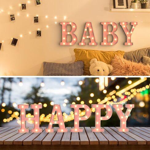 LED Letter Lights,Light up Letters,Pink LED Lights,Letters for Wall Decor,Preppy Room Decor,Pink Lamp for Girls Room,Princess Birthday Party Decorations,Letter R in Saudi Arabia