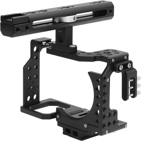 Camera Cage Kit Aluminum Alloy Video Rig Handheld Stabilizer for A7 Series in Saudi Arabia