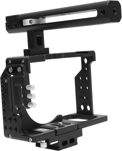 Camera Cage Kit Aluminum Alloy Video Rig Handheld Stabilizer for A7 Series in Saudi Arabia