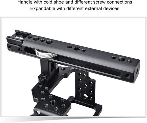 Camera Cage Kit Aluminum Alloy Video Rig Handheld Stabilizer for A7 Series in Saudi Arabia