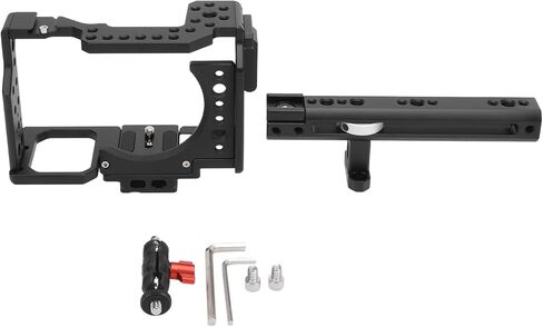Camera Cage Kit Aluminum Alloy Video Rig Handheld Stabilizer for A7 Series in Saudi Arabia