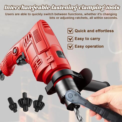 Ratchet Drill Chuck Key ، 2 في 1 حفر تشاك راتشيت مفتاح ، متوافق مع معظم أدوات الكهرباء والطاقة in Kuwait