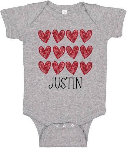TATY Kids Hearts Justin Baby Infant Bodysuit in Kuwait