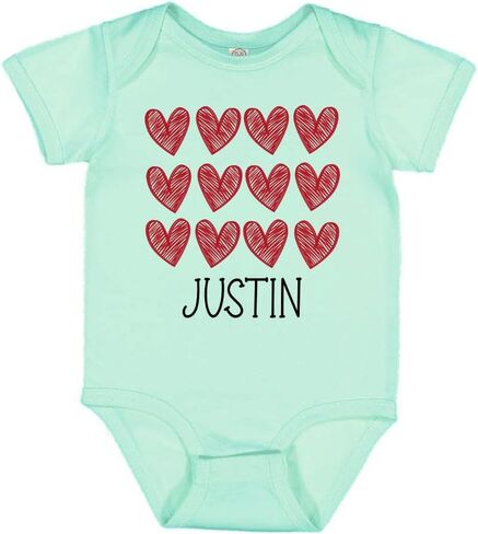 TATY Kids Hearts Justin Baby Infant Bodysuit in Kuwait