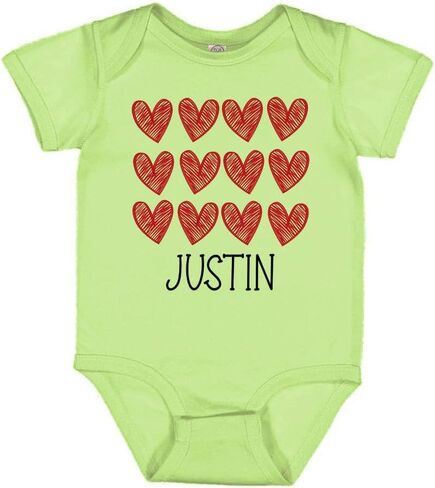 TATY Kids Hearts Justin Baby Infant Bodysuit in Kuwait