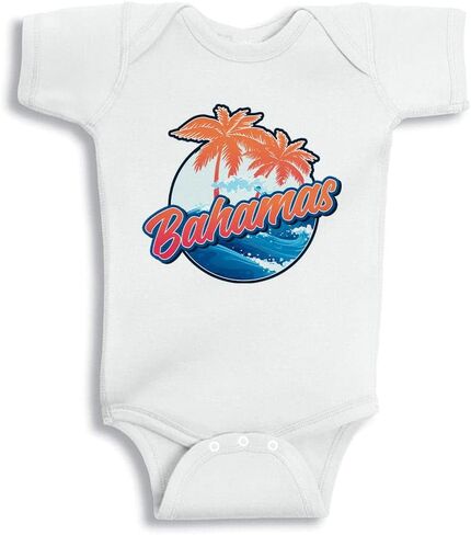 TATY Kids Tropical Bahamas Baby Infant Bodysuit in Kuwait