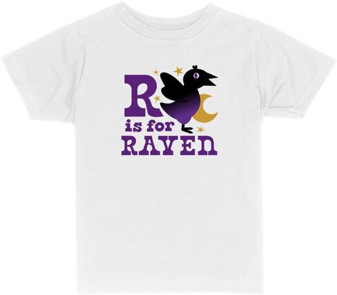 R is for Raven Toddler Kids T-Shirt in Kuwait