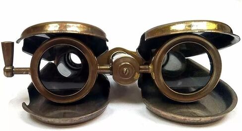 Golbet Inc Royal Navy London 1917 Vintage Brass مناظير عتيقة Maritime التصميم البحري القابل للتحصيل العسكري الأداة البصرية البصرية دائمة الهدية in Kuwait