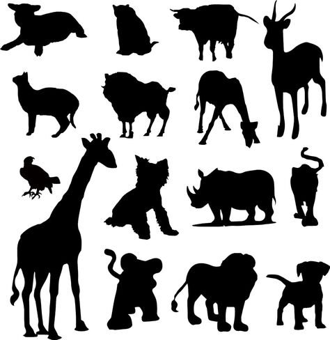 Baby Animals Black and White sty-2 Wall Decals Wall Stickers Peel and Stick Removable Wall Stickers for Kids Nursery Bedroom Living Room in Saudi Arabia