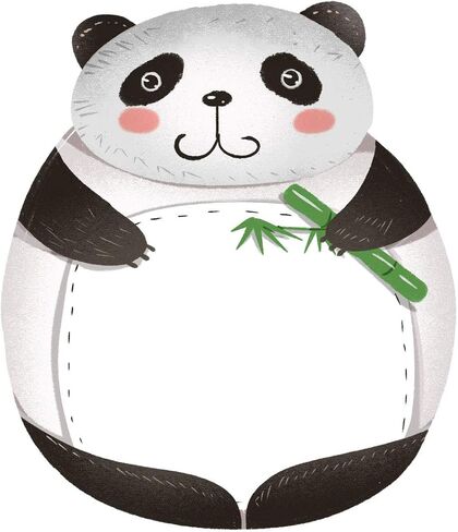 Baby Animals Black and White sty-2 Wall Decals Wall Stickers Peel and Stick Removable Wall Stickers for Kids Nursery Bedroom Living Room in Saudi Arabia