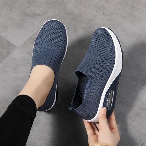 MyAllfeet للسيدات للوسائط الهوائية التي تزيد سميكة من السميك والأحذية غير الرسمية شبكة أحذية رياضية سميكة سليز in Kuwait