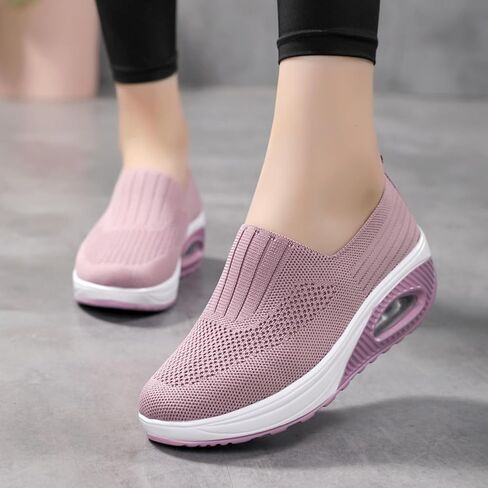 MyAllfeet للسيدات للوسائط الهوائية التي تزيد سميكة من السميك والأحذية غير الرسمية شبكة أحذية رياضية سميكة سليز in Kuwait