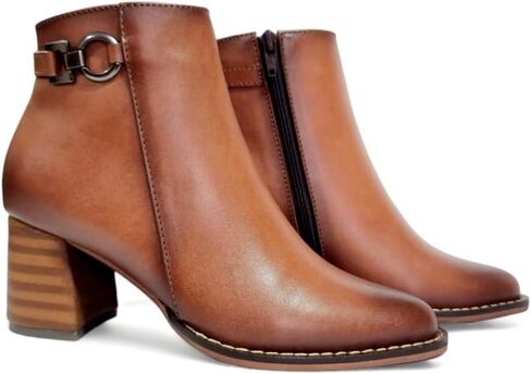 100% Leather Women's Ankle Boots... in Saudi Arabia