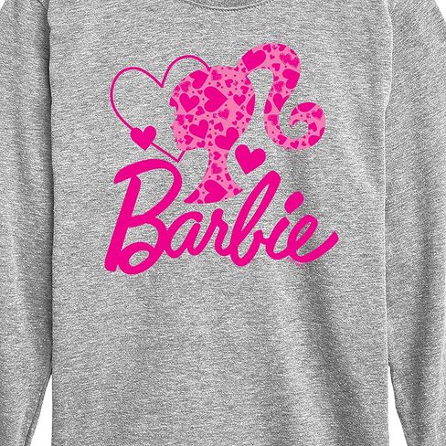 Barbie - Logo Hearts - Toddler and Youth Long Sleeve Graphic T-Shirt in Saudi Arabia