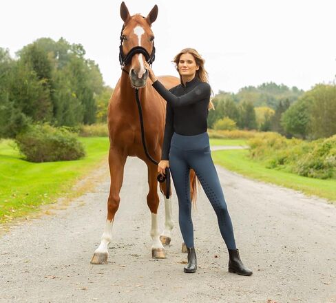 Equinavia Tora Premium Womens Leather Zip-Up Paddock Boots | Equestrian Horse Riding Boots in Saudi Arabia