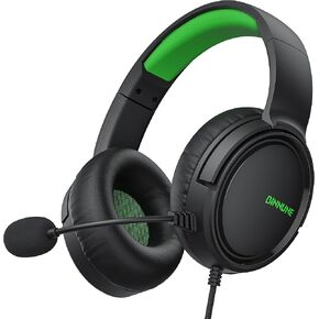 سماعة ألعاب Binnune مع MIC لسلسلة PS5 Xbox S | X PS4 Xbox 1 PC NS ، سماعات Gamer السلكية السلكية مع الميكروفون لـ PS 4 | 5 Xbox1 in Kuwait