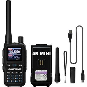 Baofeng UV-5R Mini ثنائية الراديو البرتقالي BF-5R MINI Walkie Talkie Bluetooth الطاقة القابلة للتعديل نسخ التردد الحجم الصغير 999 النوع C من النوع الأربعة ألوان لحم الخنزير المحمول (الأخضر) in Kuwait