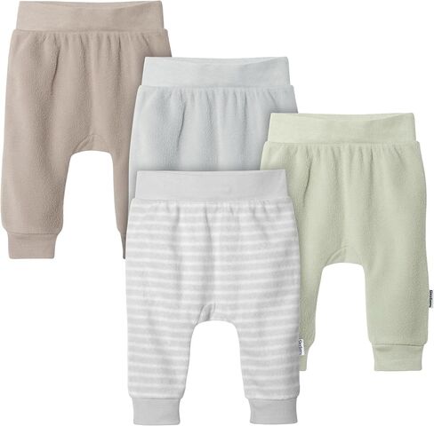 Gerber للجنسين Baby 4 عبوات سروال microfleece in Saudi Arabia