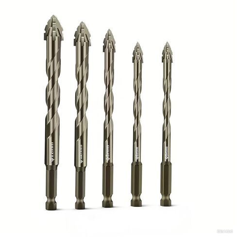 مجموعة من ذوي الخشن ذات الجثث الرباعية ذات الوظائف الرابعة والأربعين ، فالأربعة تدريبات غريبة الأطوار ذات الصلابة ذات الصلابة ذات الصلابة الرفيعة ذات الصلابة الرفيعة ذات الحفر المسننة ، 6/6/8/10/12 مم لخشب السيراميك الخرساني الخرساني in Kuwait