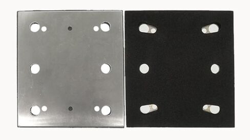 2pcs #158324-9 لوحة مطاطية لوحة قاعدة bo4556 النخيل Sander B04556 جودة اللوحات الأساسية لقطع الغيار الجديدة متينة ل Makita in Kuwait