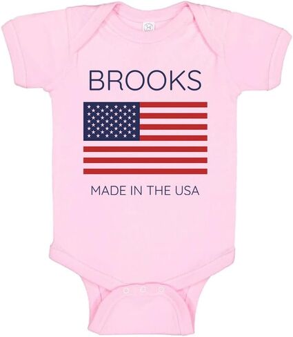 TATY Kids Brooks Made In The USA Baby Infant Bodysuit in Kuwait