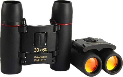 Small, Compact, and Lightweight Folding Binoculars Telescope - Perfect for Low Light Conditions, Outdoor, Travel, and Sightseeing in Saudi Arabia