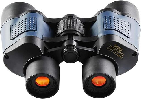 60x60 High Magnification Binoculars - Dual Cylinder Telescope with Coordinate System, Low Light Performance, Red Film Optics in Saudi Arabia