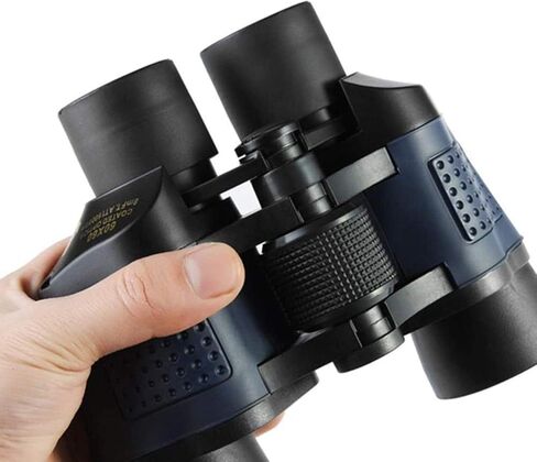 60x60 High Magnification Binoculars - Dual Cylinder Telescope with Coordinate System, Low Light Performance, Red Film Optics in Saudi Arabia