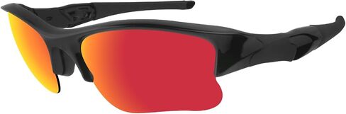 Dynamix Polarized Replacement Lenses for Oakley Flak Jacket XLJ | Easy to Install | Fit Perfectly | Emerald Green in Saudi Arabia